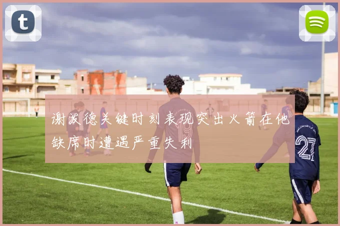 谢泼德关键时刻表现突出火箭在他缺席时遭遇严重失利