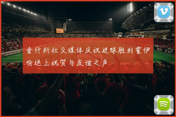 舍什科社交媒体庆祝进球胜利霍伊伦送上祝贺与友谊之声